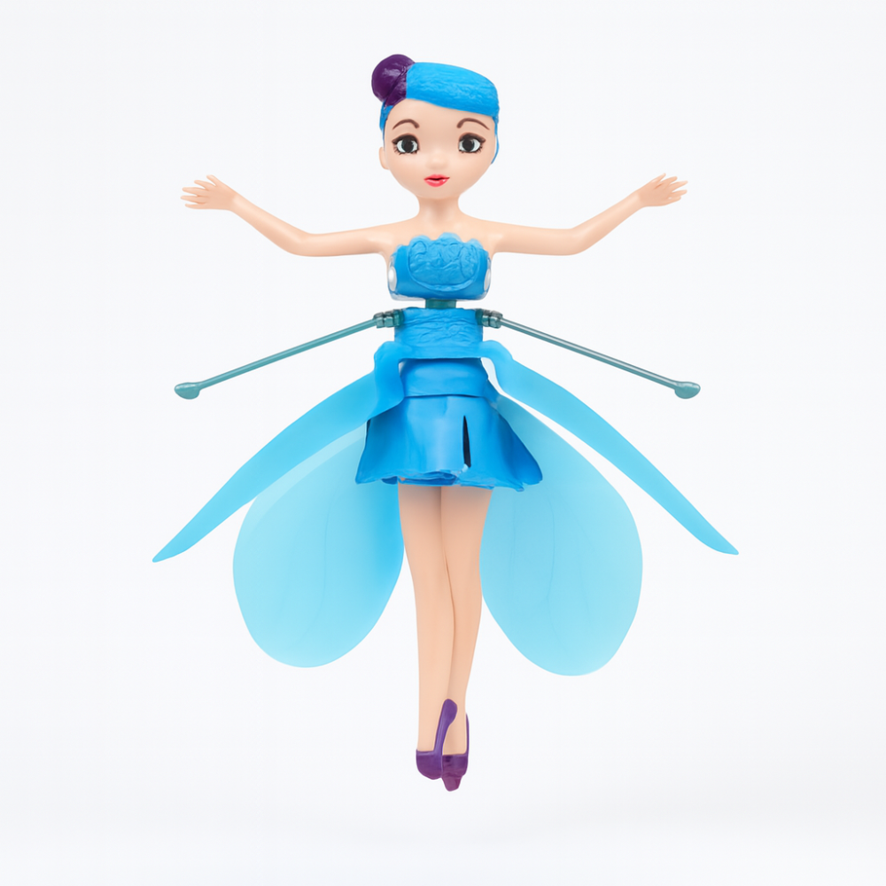 Flying Fairy Princess Toy Rechargeable LED Hand Sensor Children