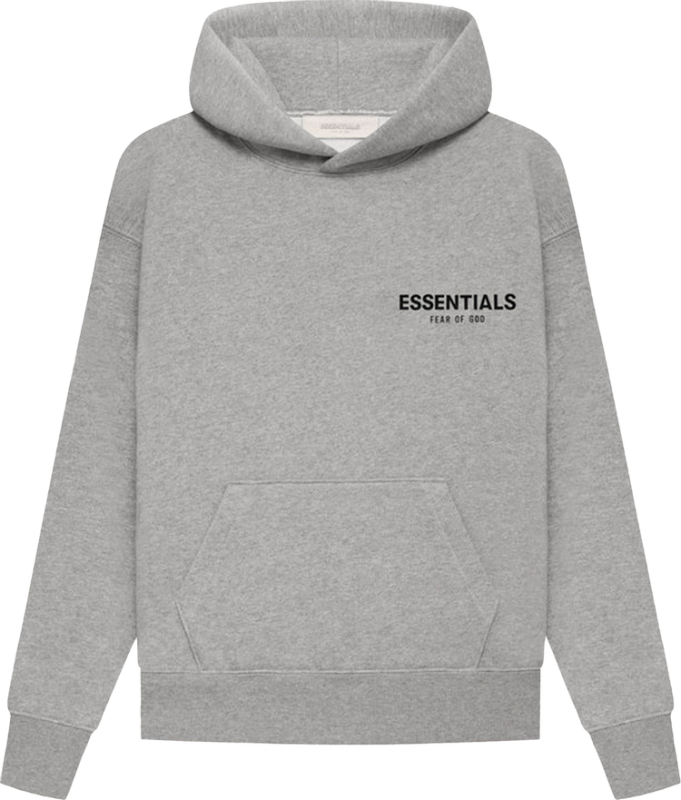 FEAR OF GOD ESSENTIALS HOODIE DARK OATMEAL KIDS/JR SS22