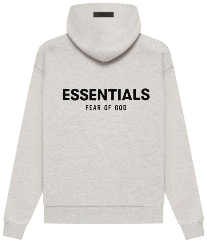 FEAR OF GOD ESSENTIALS HOODIE LIGHT OATMEAL KIDS/JR SS22