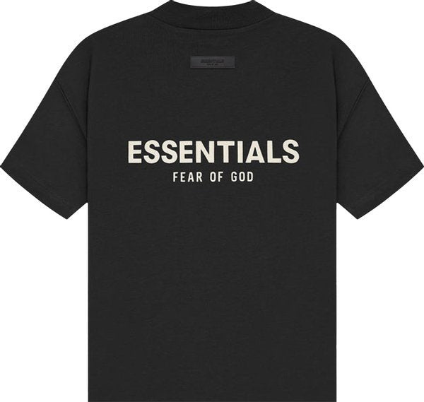 FEAR OF GOD ESSENTIALS S SHIRT BLACK KIDS/JR SS22