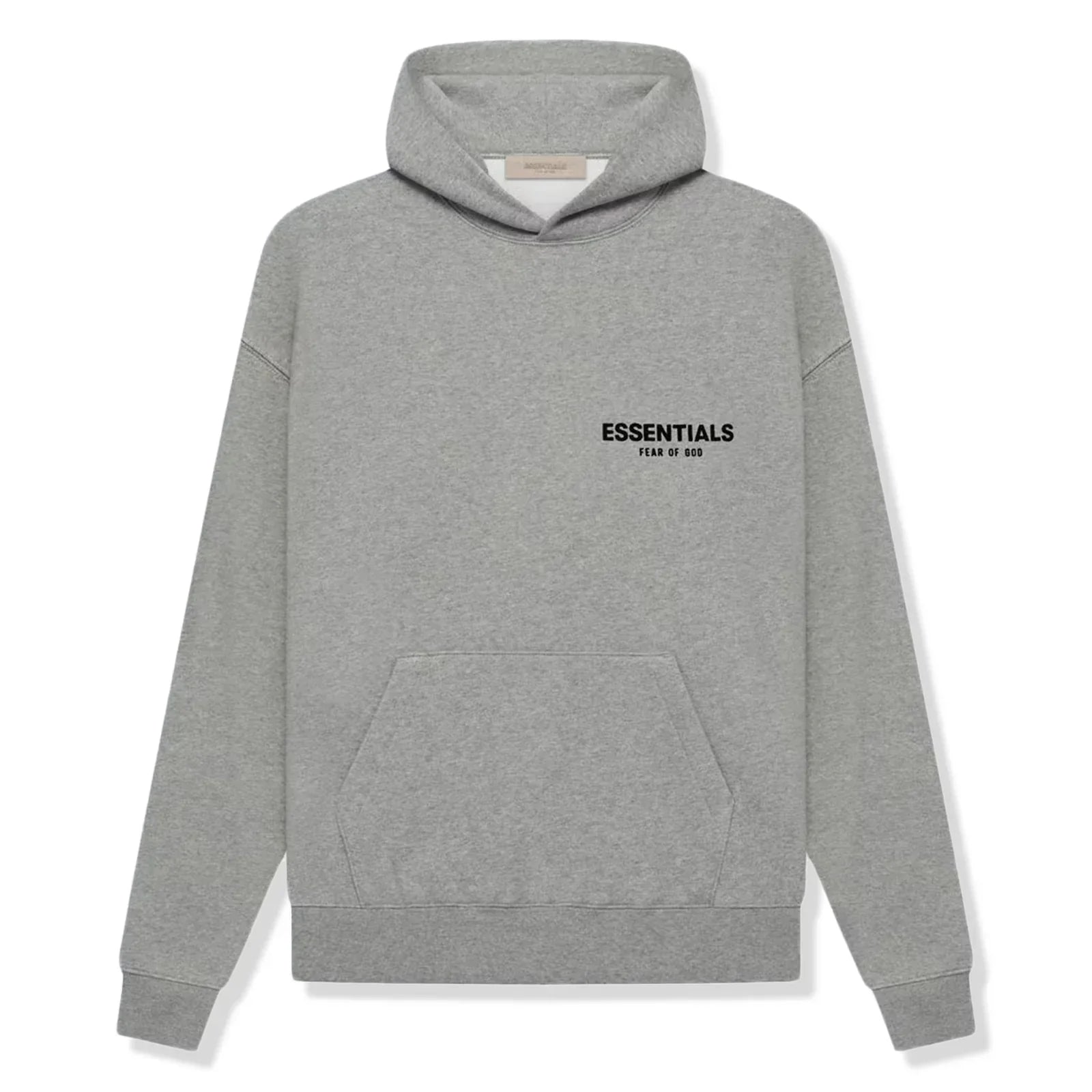 Fear of God Essentials Dark Oatmeal Hoodie SS22