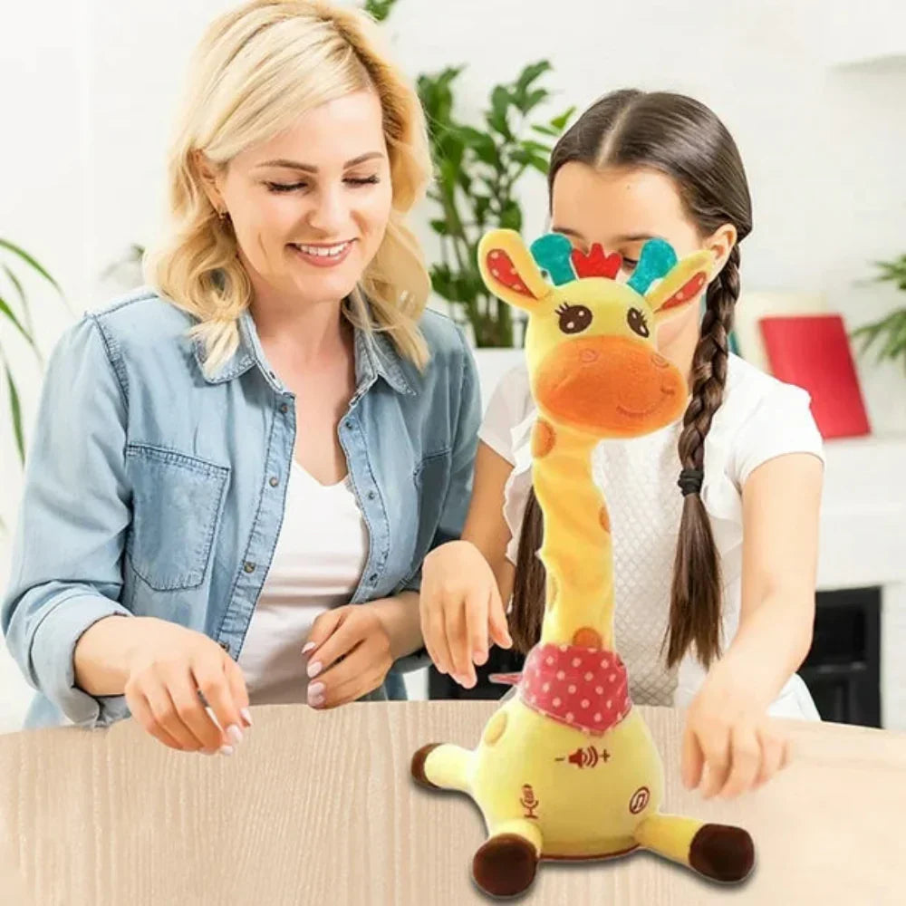 Musical Dancing Giraffe Plush Toy