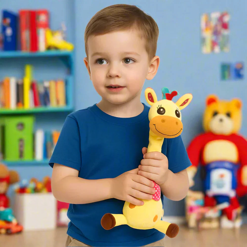 Musical Dancing Giraffe Plush Toy