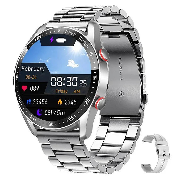 Non-Invasive Glucose Test Smartwatch | Real-Time Blood Sugar Trends