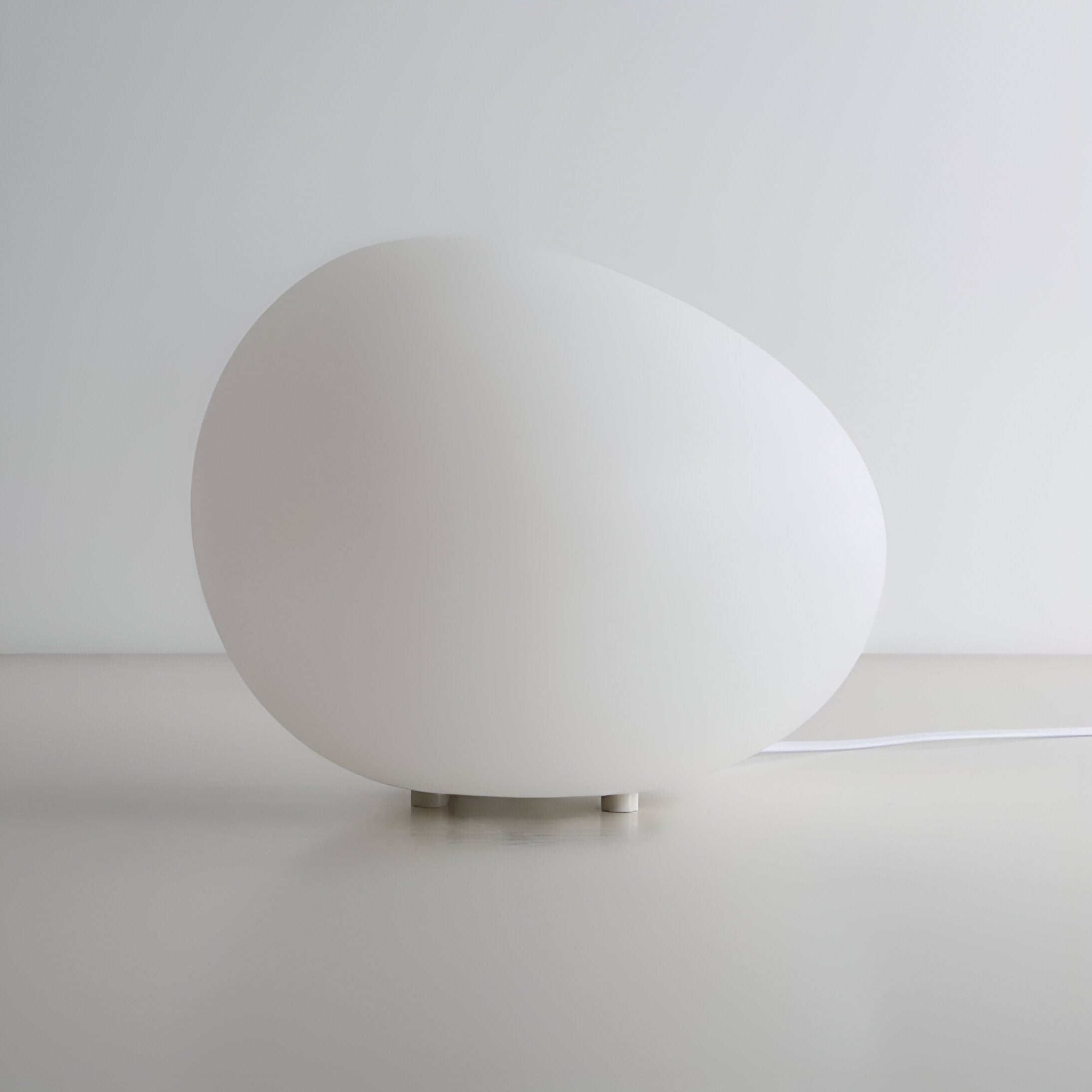 Nordic Stone-Shaped LED Table Lamp 1-Light