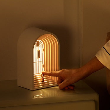 Lampada notturna creativa retrò premium con altoparlante Bluetooth - Regali perfetti