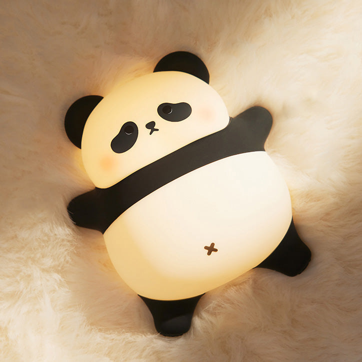Lampada Notturna LED Panda Pigro Sdraiato Tap - Miglior Regalo per Bambini e Ragazze