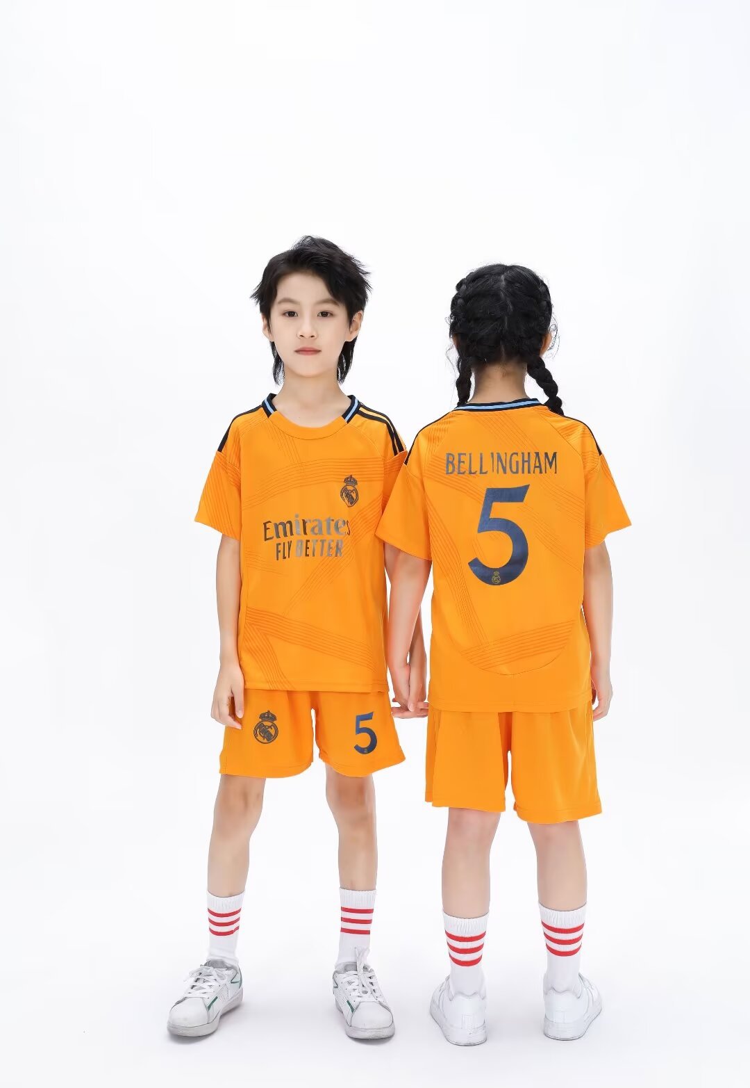 Kids’ Football Jersey & Shorts Set Real Madrid – Jude Bellingham