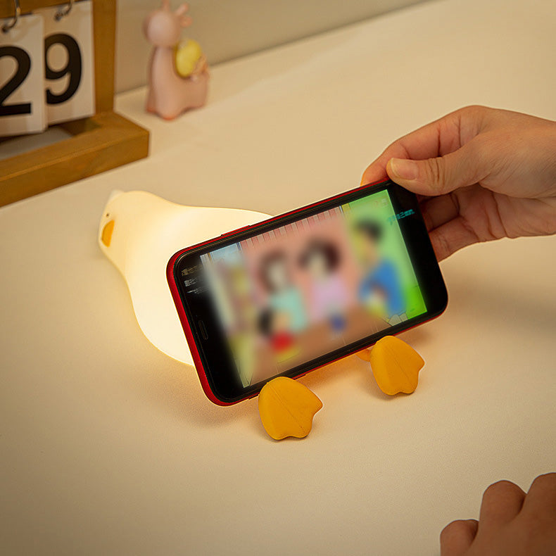 Lampada notturna LED anatra pigra - Miglior regalo