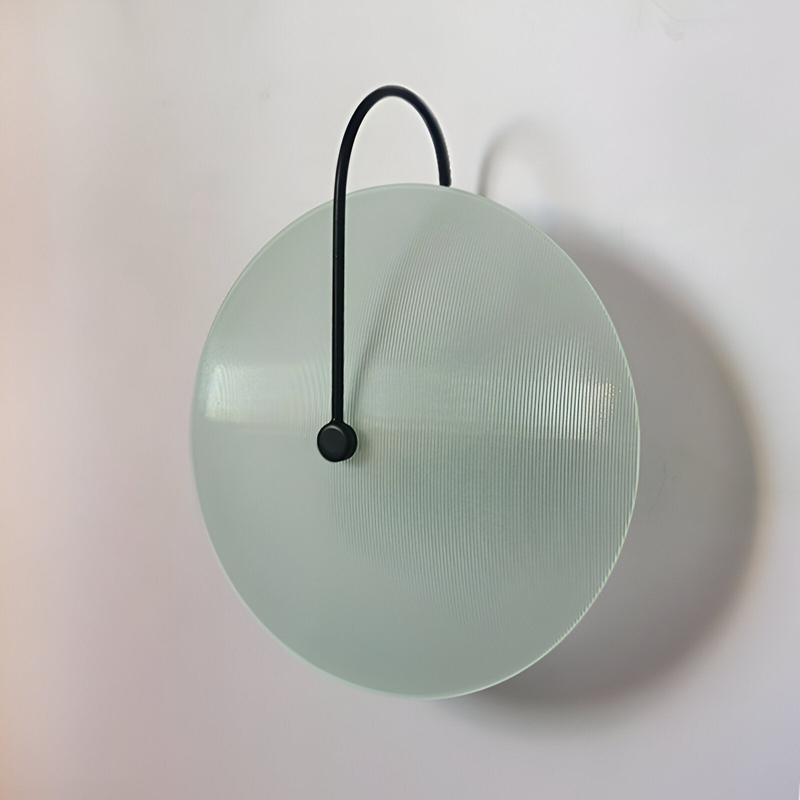 Postmodern Nordic Frosted Glass Round Wall Sconce LED 1-Light