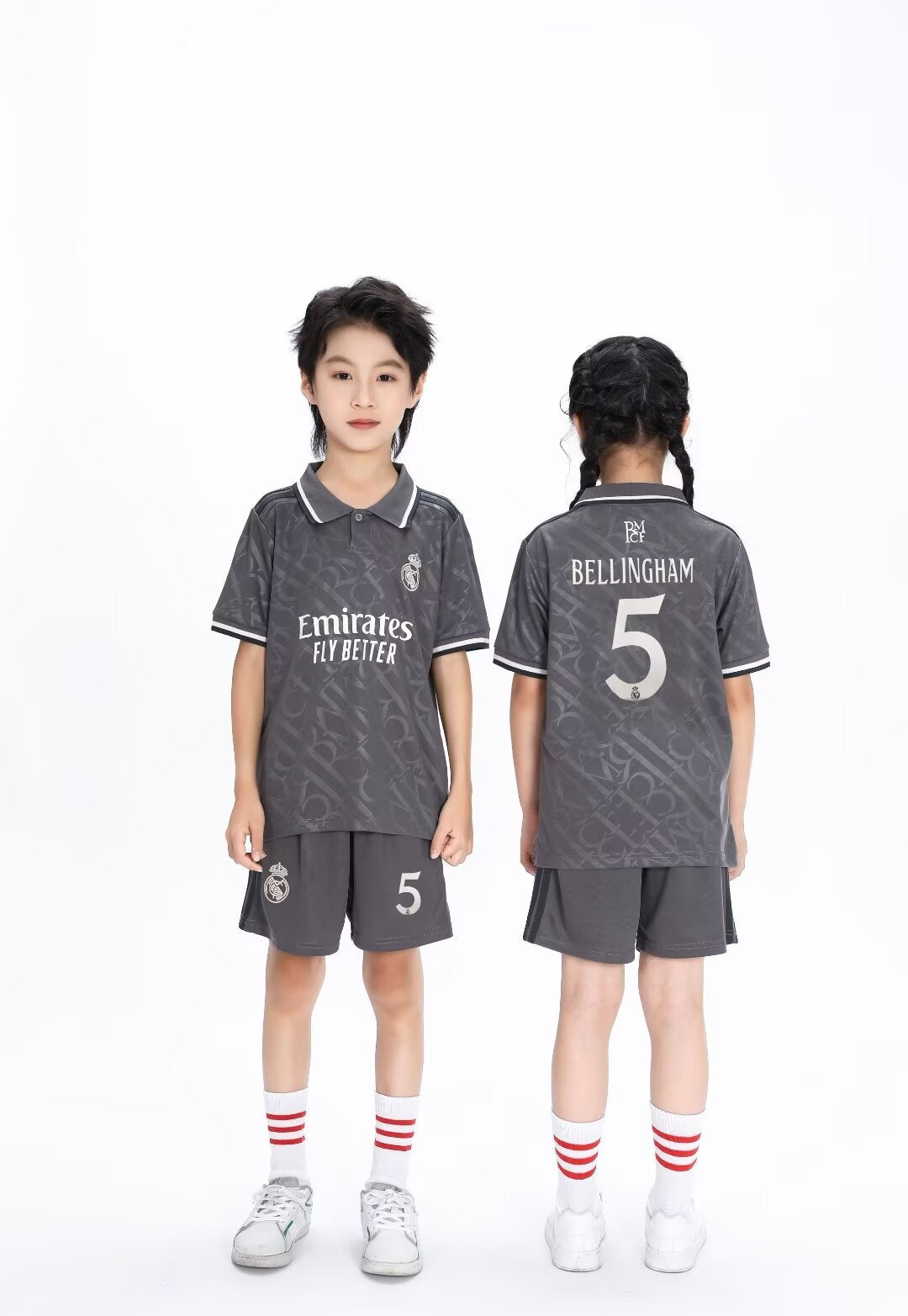 Kids’ Football Jersey & Shorts Set Real Madrid – Jude Bellingham