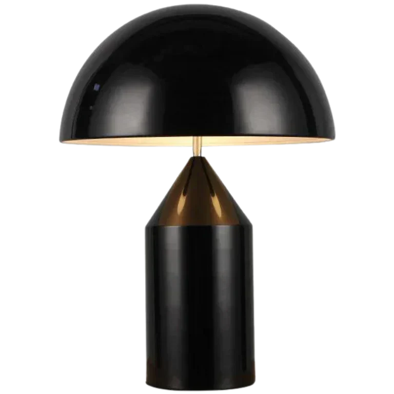 Nordic Brass Dome LED Table Lamp 3-Light