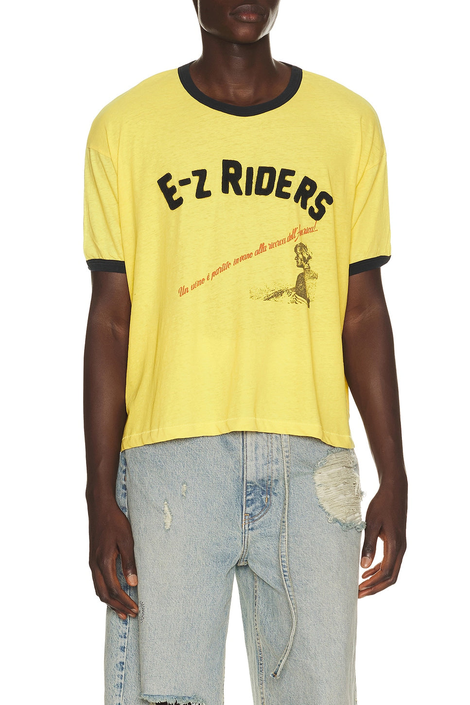 Paly Hollywood Ez Riders Ringer Tee