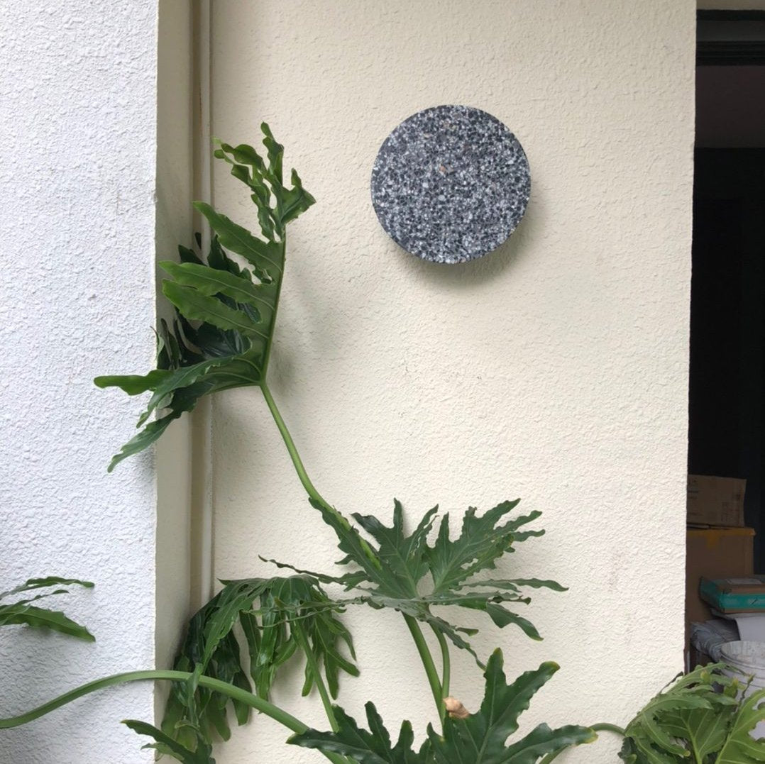 Modern Terrazzo Round Wall Sconce LED 1-Light