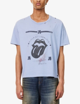 PALY HOLLYWOOD Japan Crystal-Embellished T-shirt