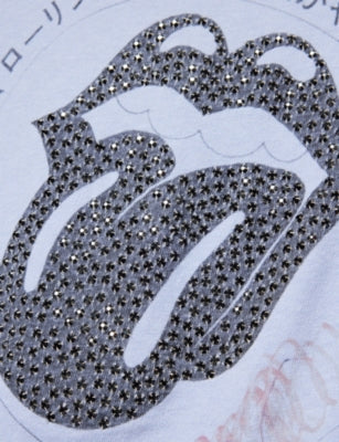 PALY HOLLYWOOD Japan Crystal-Embellished T-shirt
