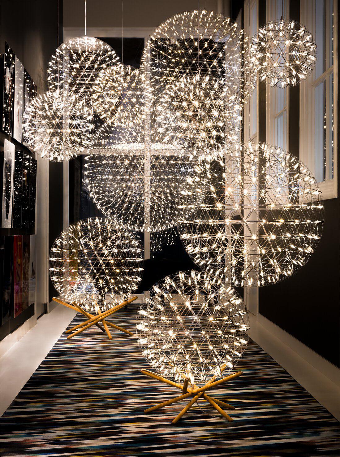 Modern Sphere Stainless Steel LED Pendant Light 1-Light