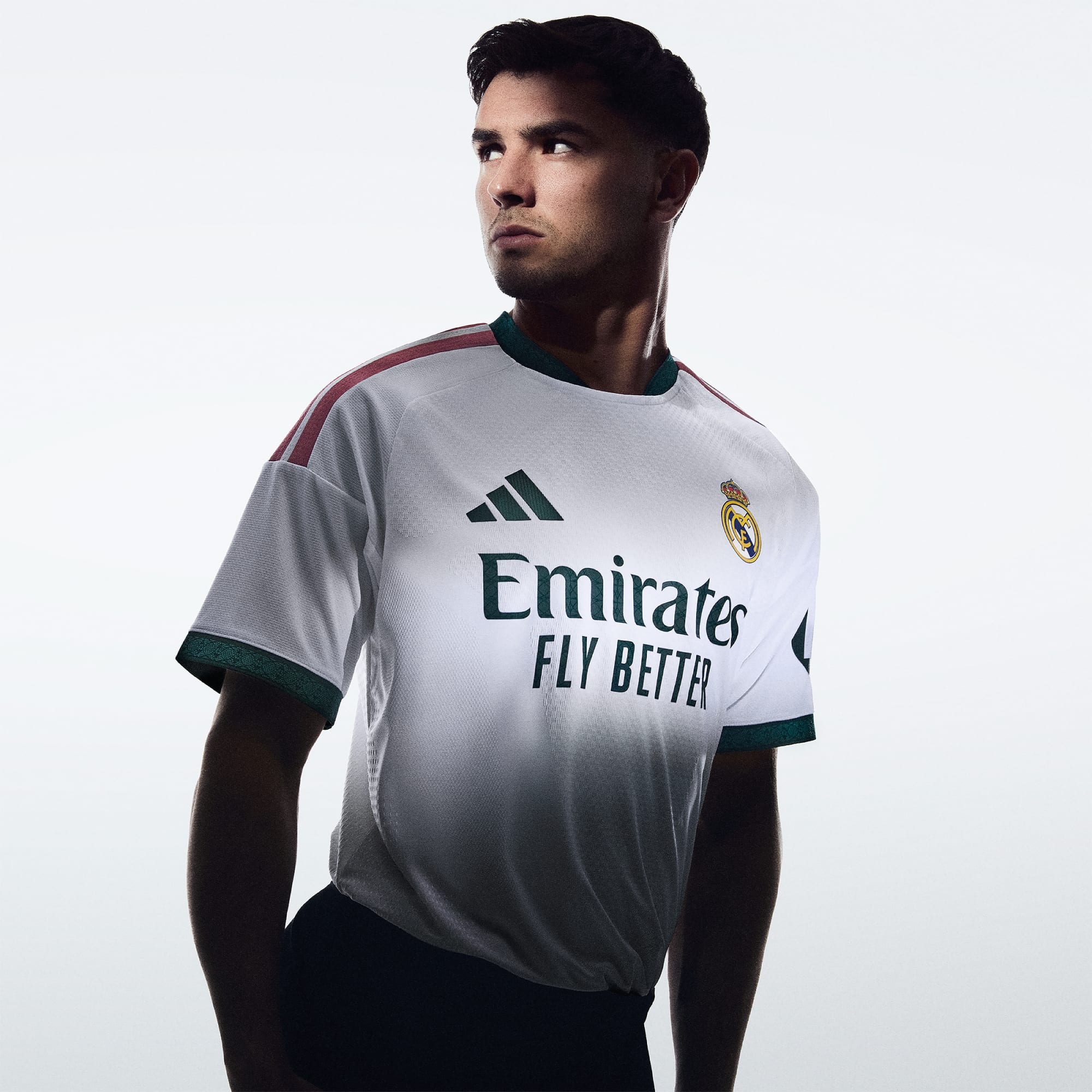 Real Madrid 26/27 Home Jersey (Player Version) — Mbappé 10 — Champions Patch
