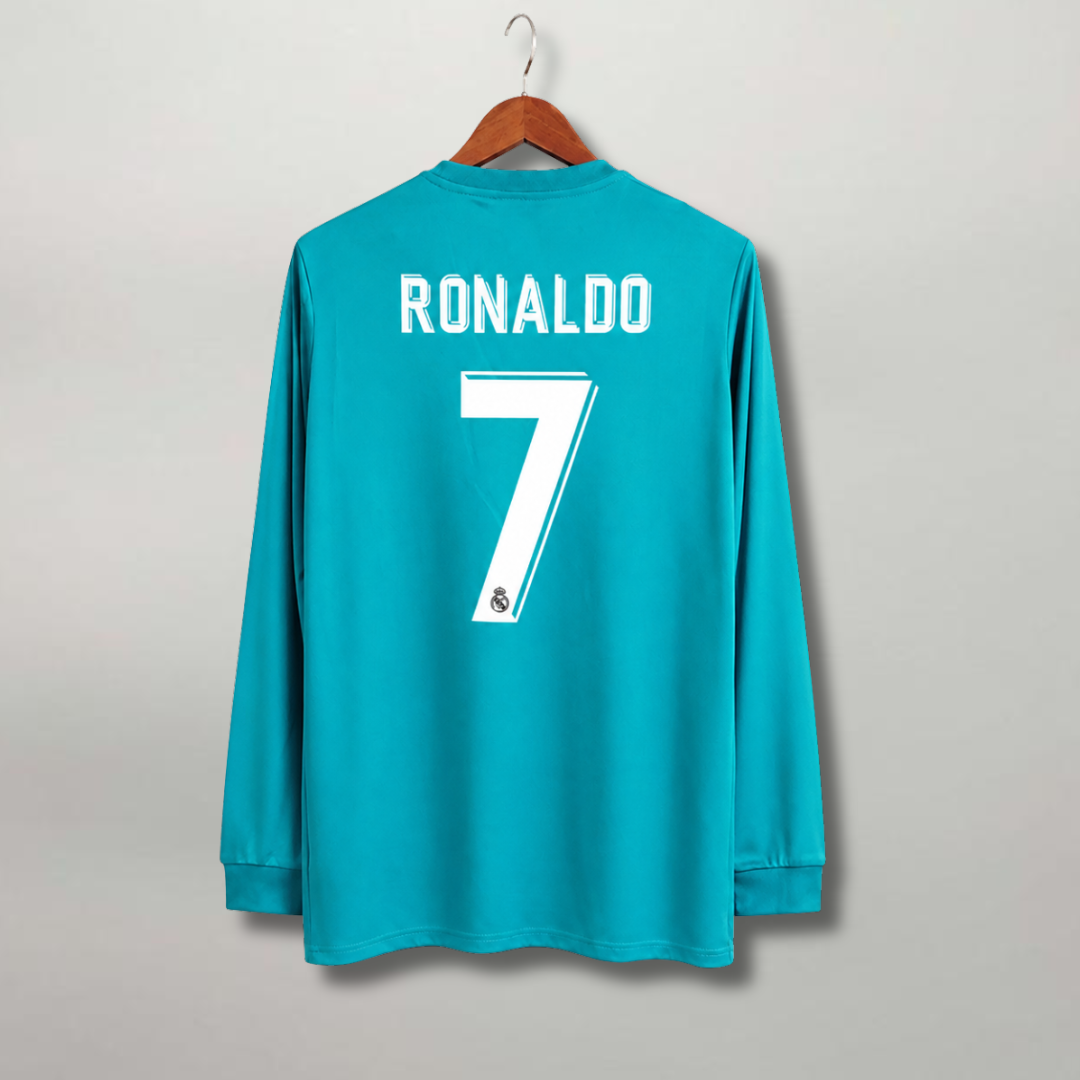 Real Madrid Third Jersey Long Sleeve 2017/18