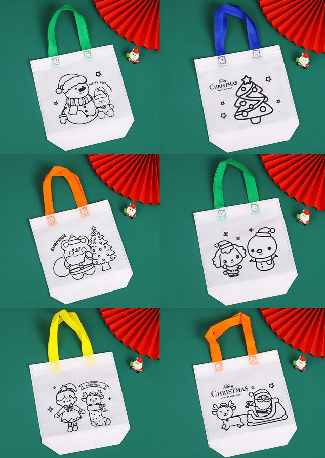 Bolsa Navideña DIY Montessori (Paquete de 6)