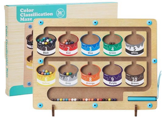 Color & Number Magnetic Board
