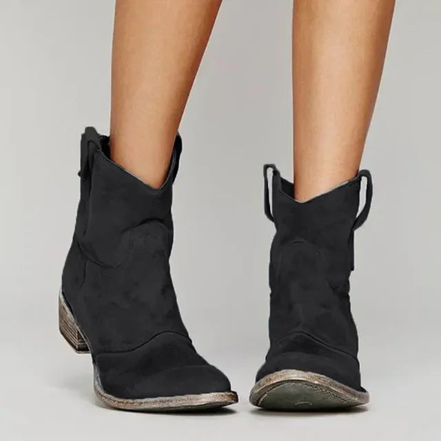 Jianna | Vintage cowboy ankle boots