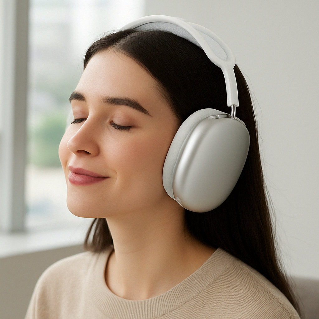 Cordless Bluetooth Headphones | Over-Ear Noise Cancelling Design