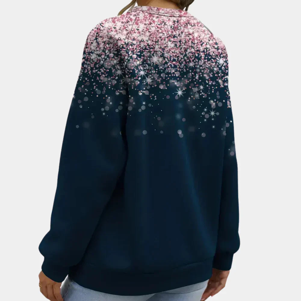 Elegant Snowflake Sweater for Women