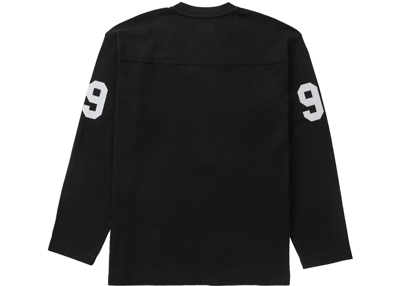 Supreme 99 Long Sleeve Football Top Black