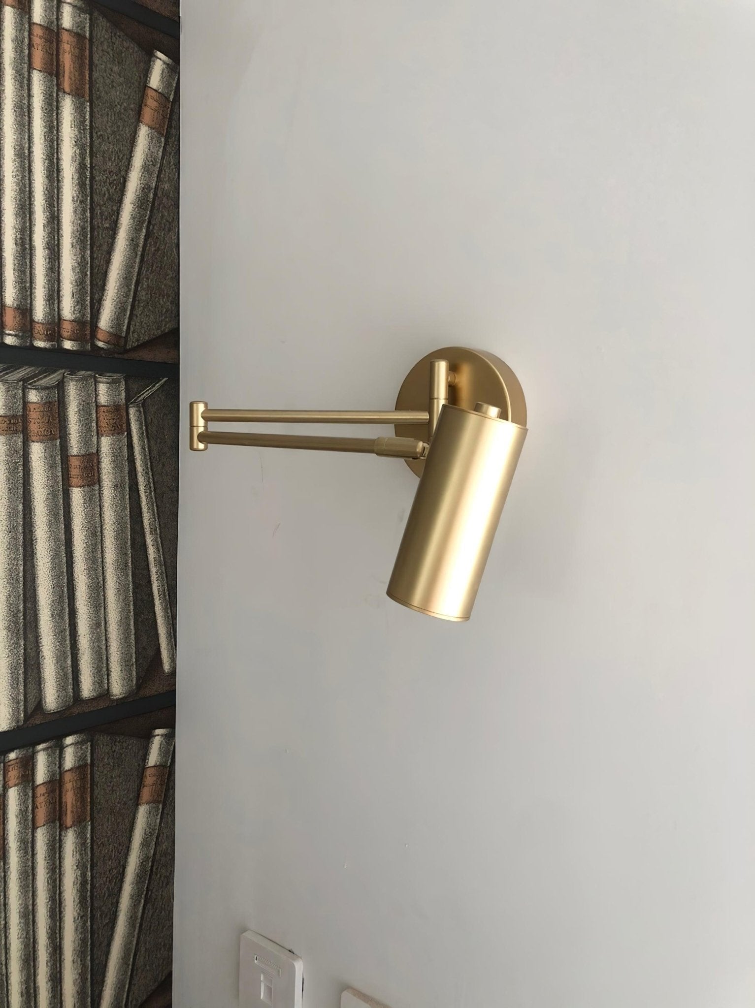 Modern Adjustable Swing Arm LED Wall Sconce 1-Light