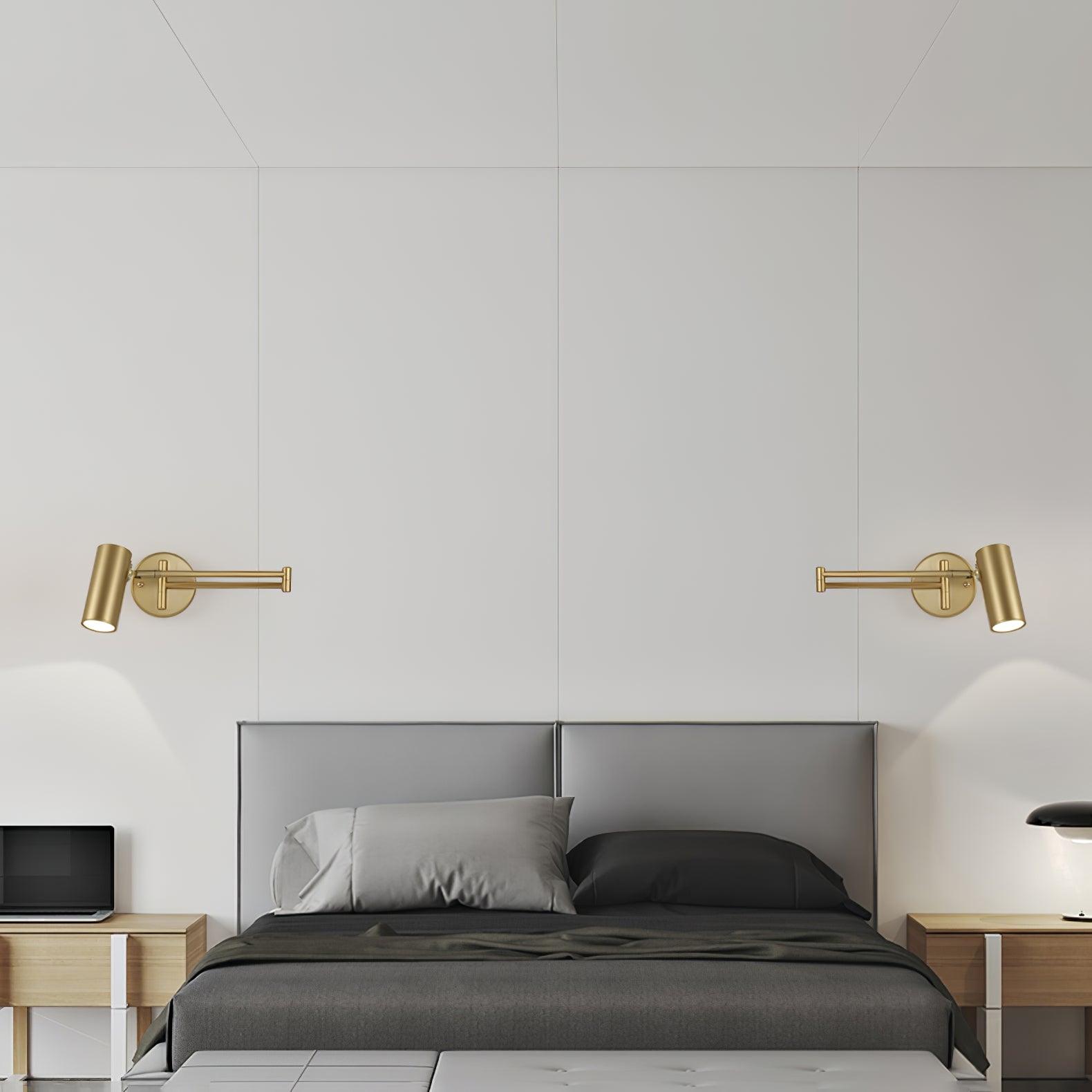 Modern Adjustable Swing Arm LED Wall Sconce 1-Light
