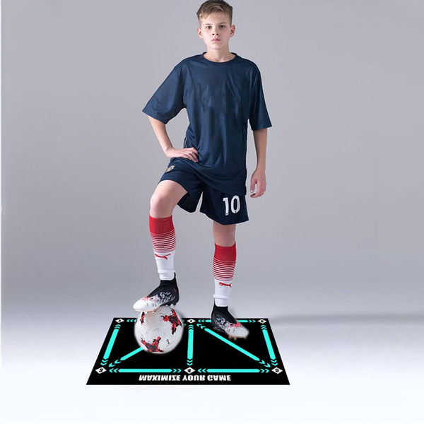 A child's best friend - Football training mat for all levels Non-slip & quiet