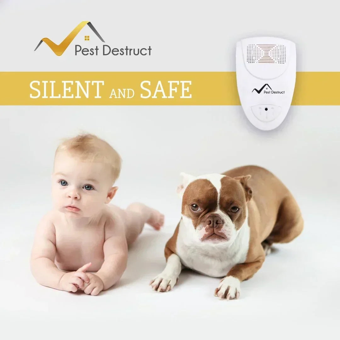 Ultrasonic Bed Bug Repeller – Non-Toxic Plug-In Pest Control Device