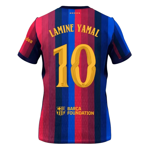 LAMINE YAMAL #10 Barcelona Home Jersey 2026/27 - UCL Font - Image 1