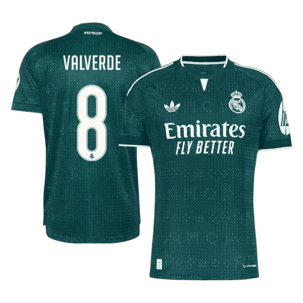 VALVERDE #8 Real Madrid Away Match Jersey Player Version 2026/27 - Image 1