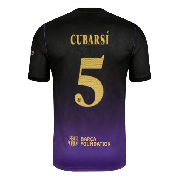 CUBARSÍ #5 Barcelona Away Jersey 2026/27 - UCL Font - Image 1
