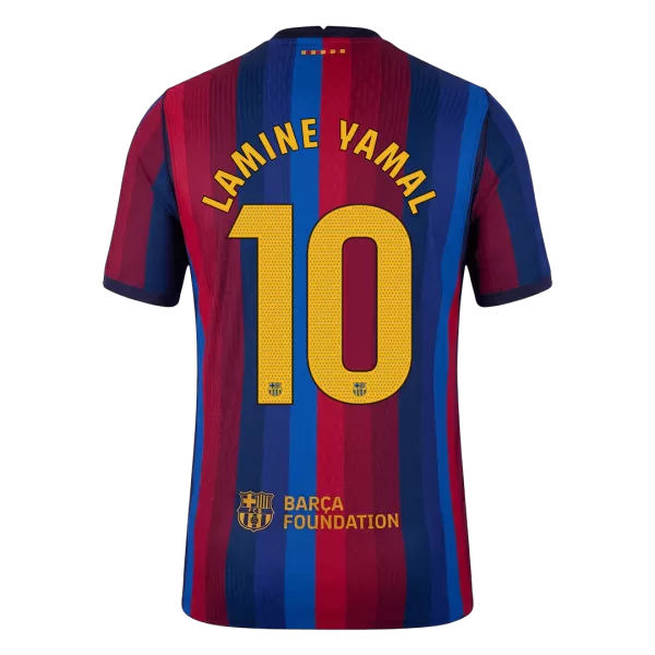 LAMINE YAMAL #10 Barcelona Home Match Jersey Player Version 2026/27 - Image 1