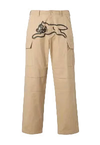 Icecream Spray Paint Running Dog Pants