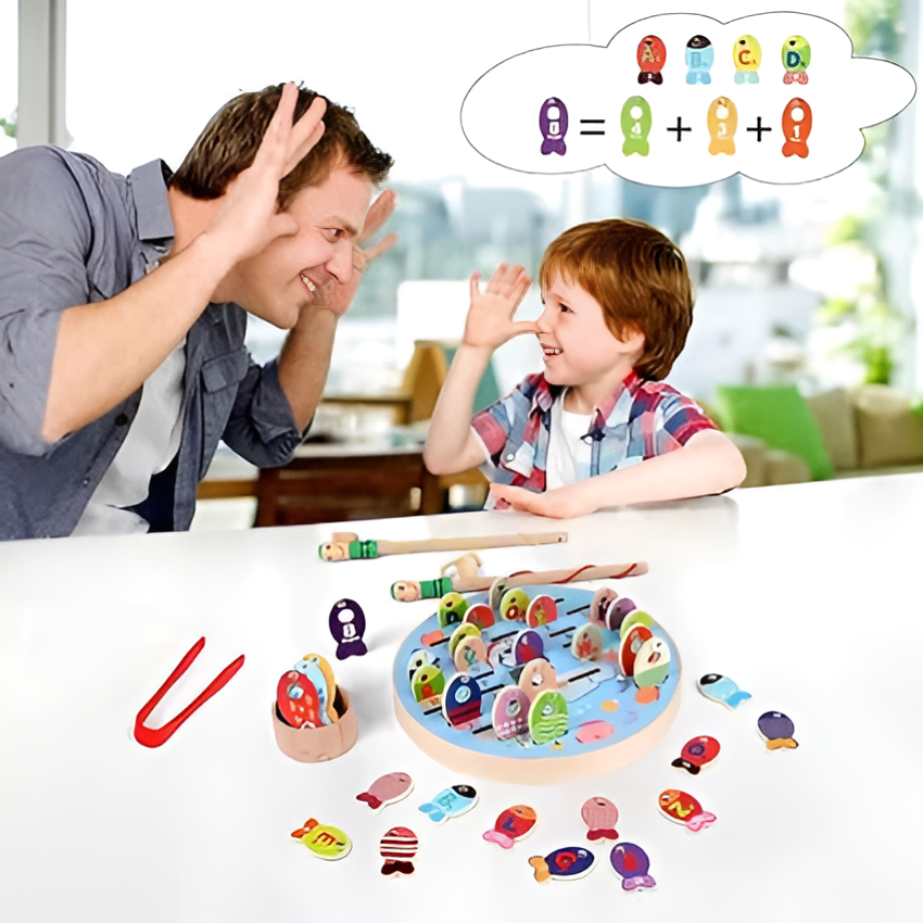 Juego Educativo de Pesca Montessori