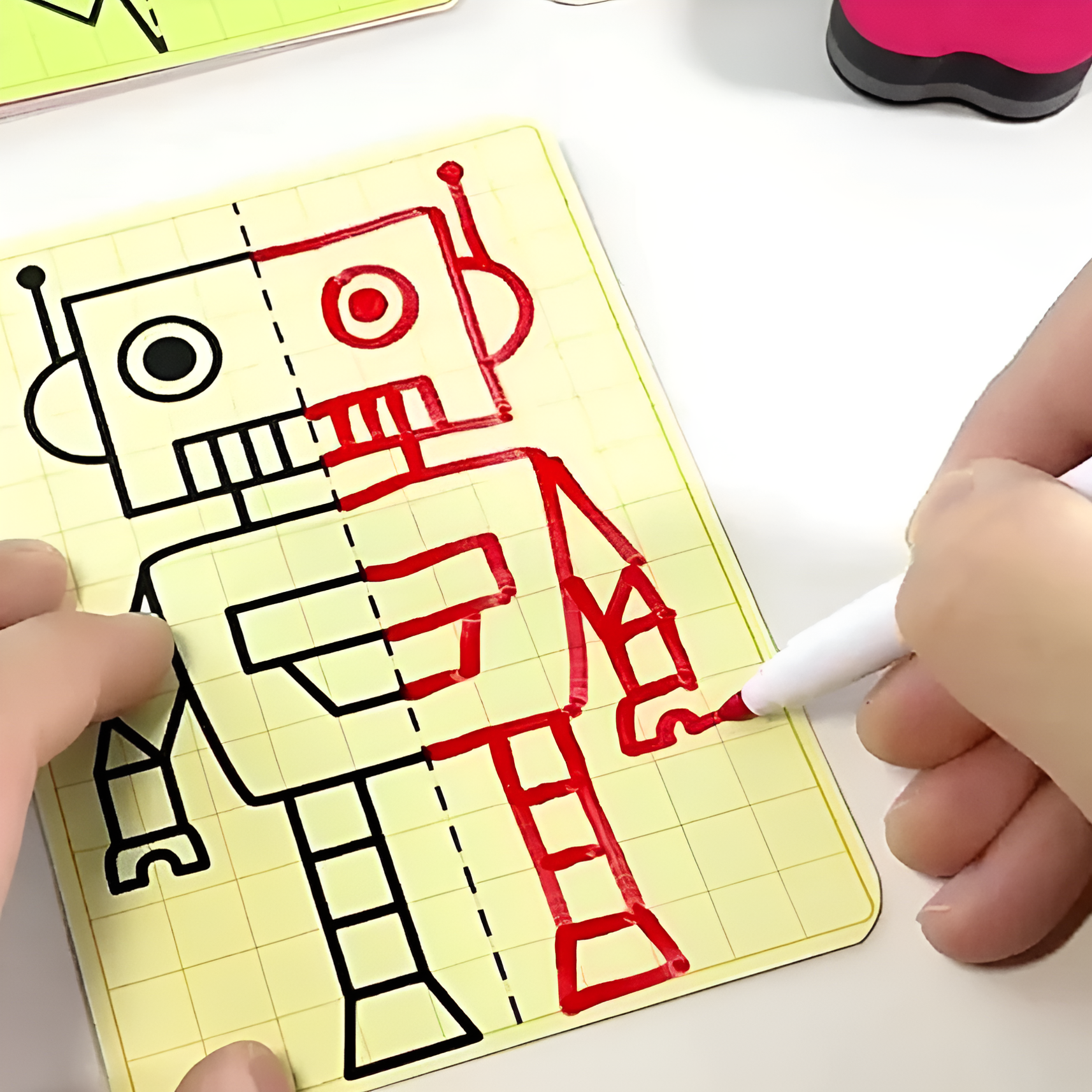 Carte per Disegno Simmetrico Montessori