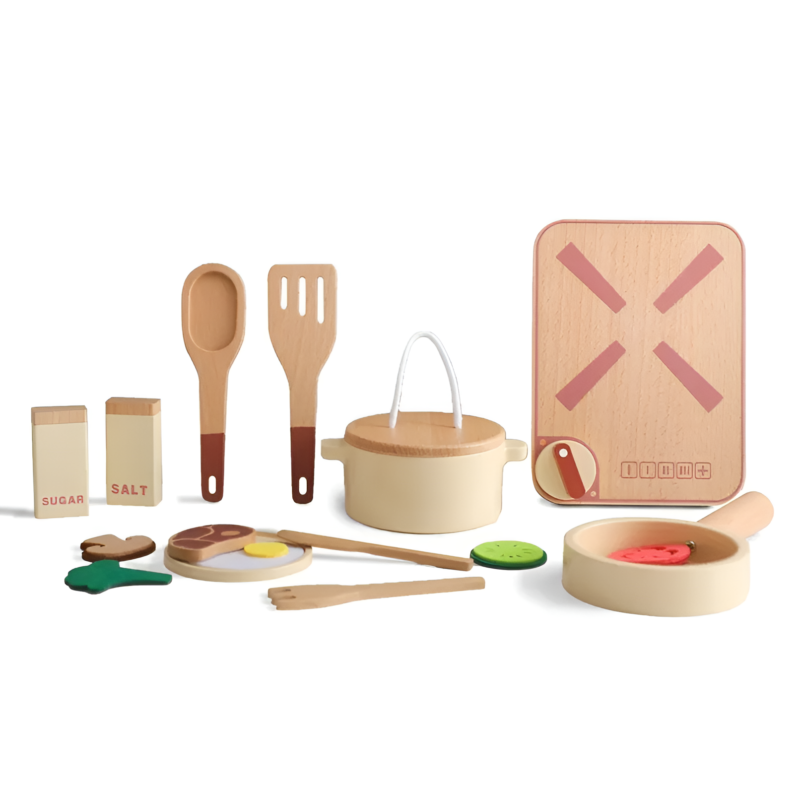 Giocattolo da cucina in legno Montessori