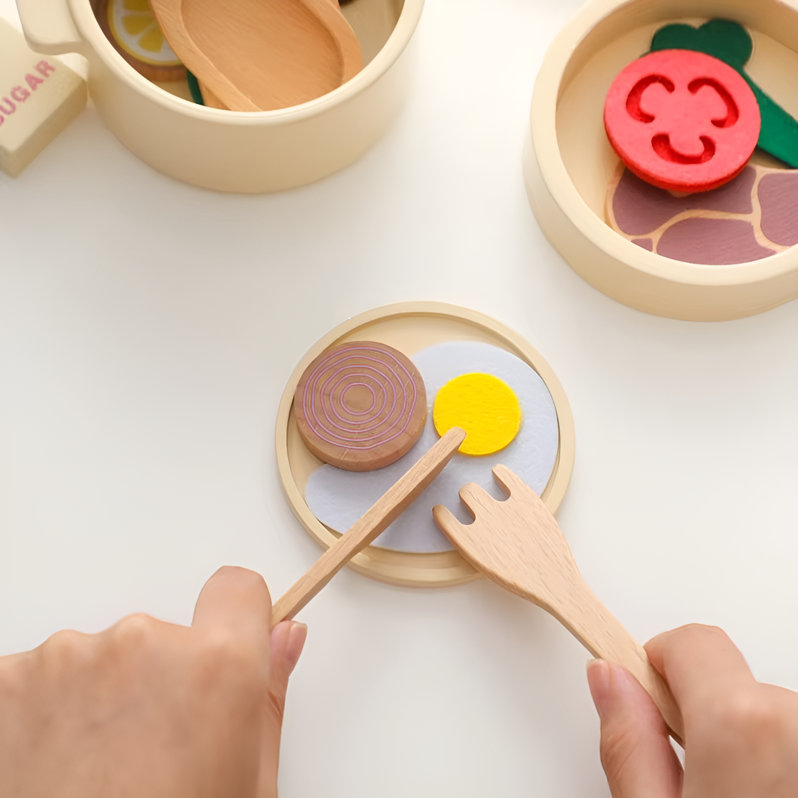 Juguete de Cocina de Madera Montessori