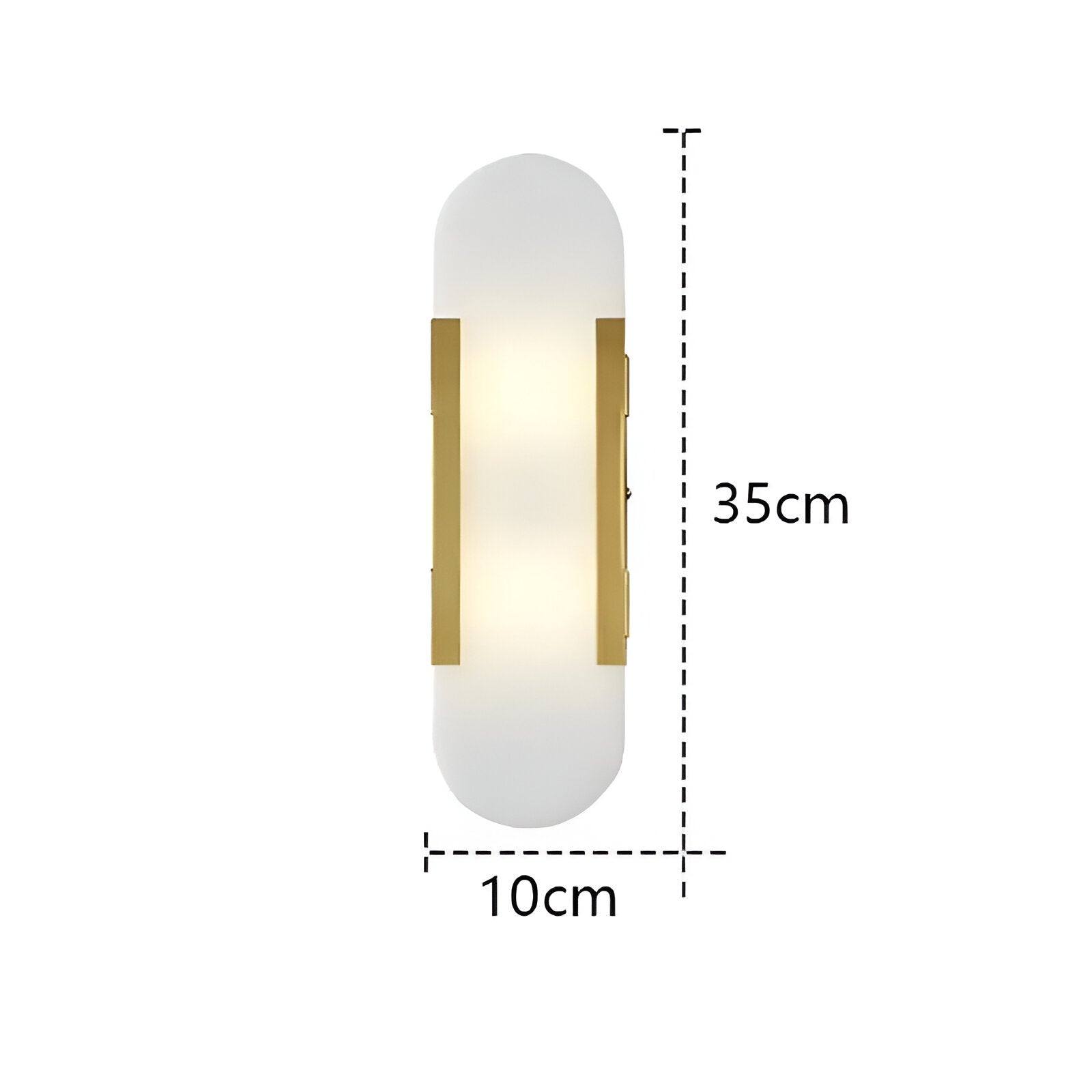Nordic Alabaster Marble Wall Sconce LED 1-Light