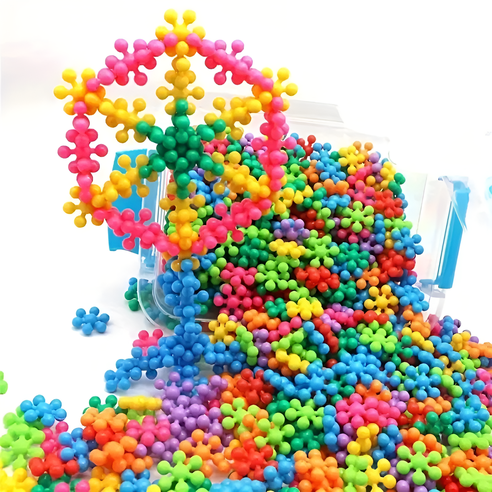 Bloques Montessori para Construir y Conectar