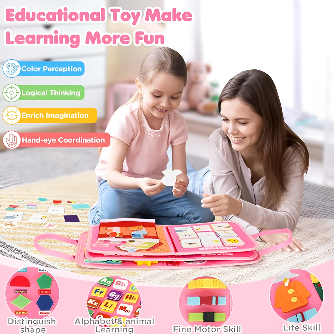 Tablero de actividades Montessori - Edición mejorada