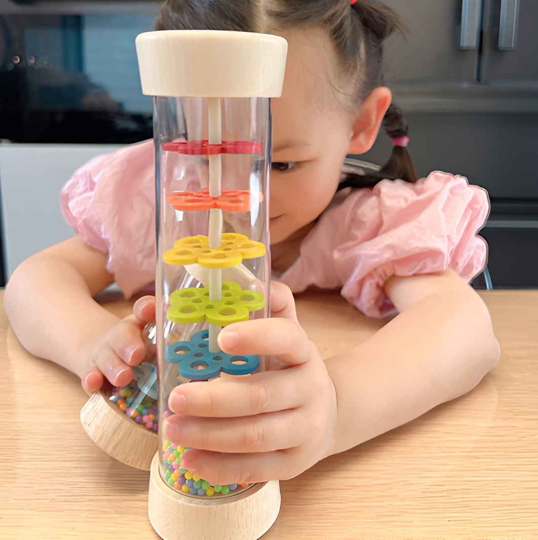 Sonajero de Madera para Niños Montessori