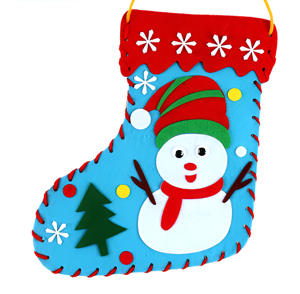 Medias Navideñas DIY (Paquete de 4)