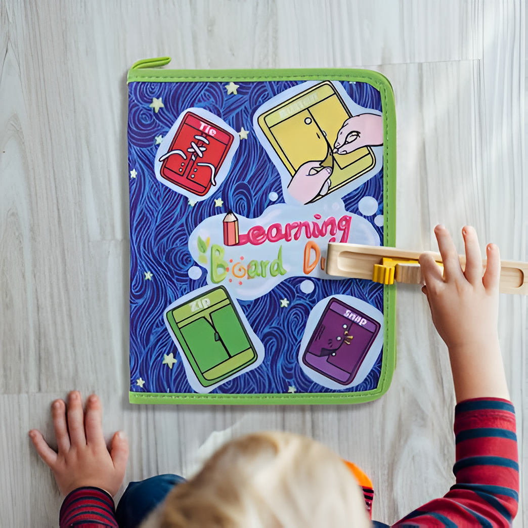 Tablero de Aprendizaje para Disfrazarse Montessori