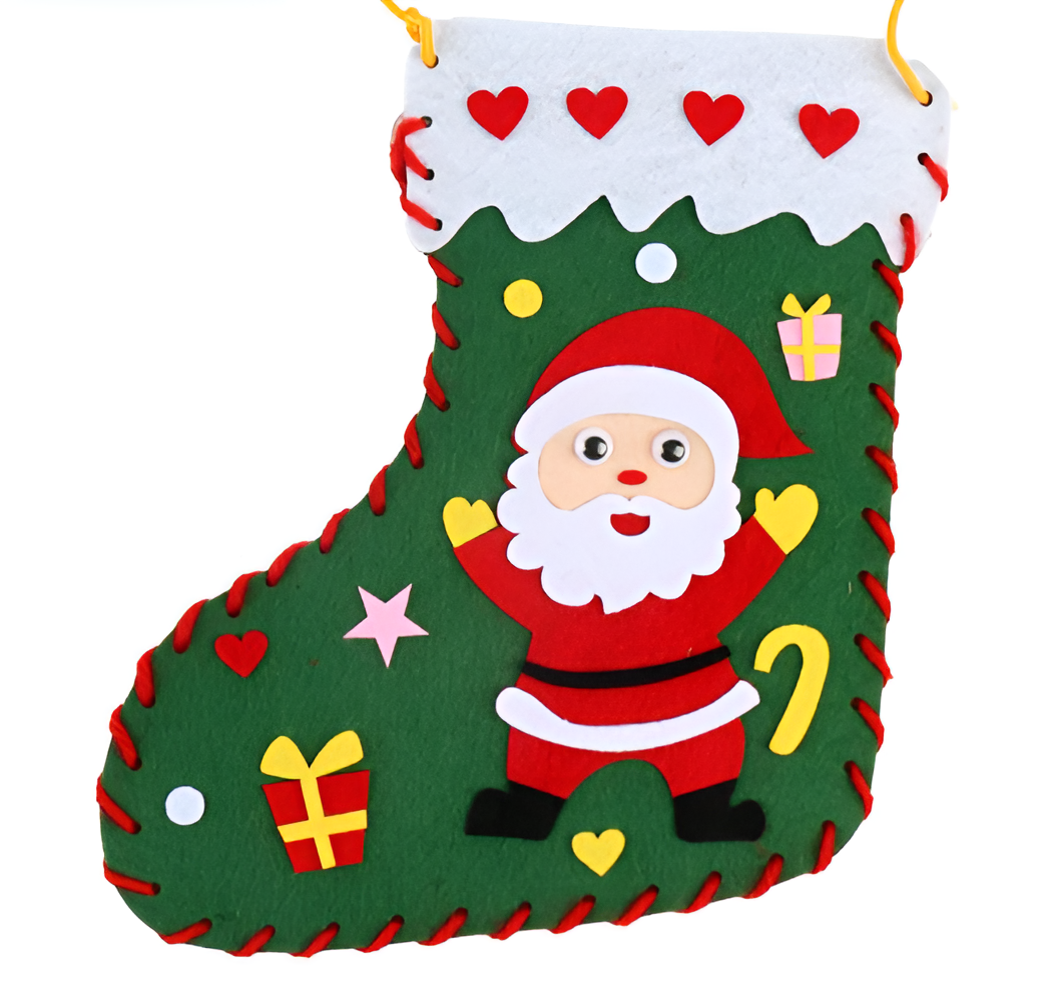 Medias Navideñas DIY (Paquete de 4)