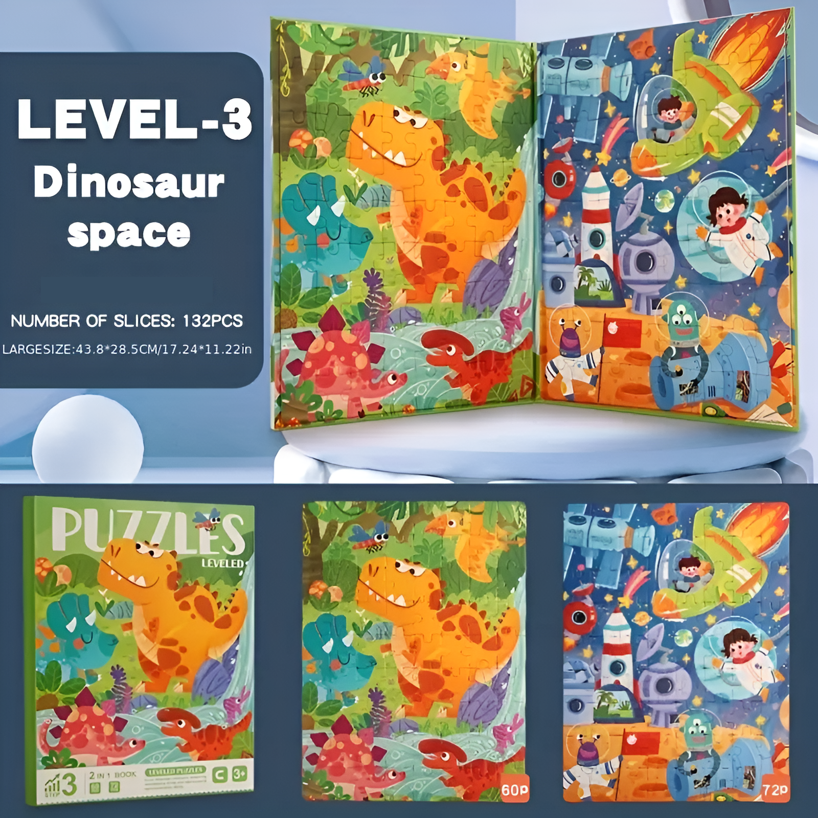 Libro de Rompecabezas Montessori